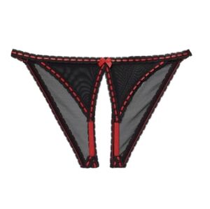 Adore Me Crotchless Panty